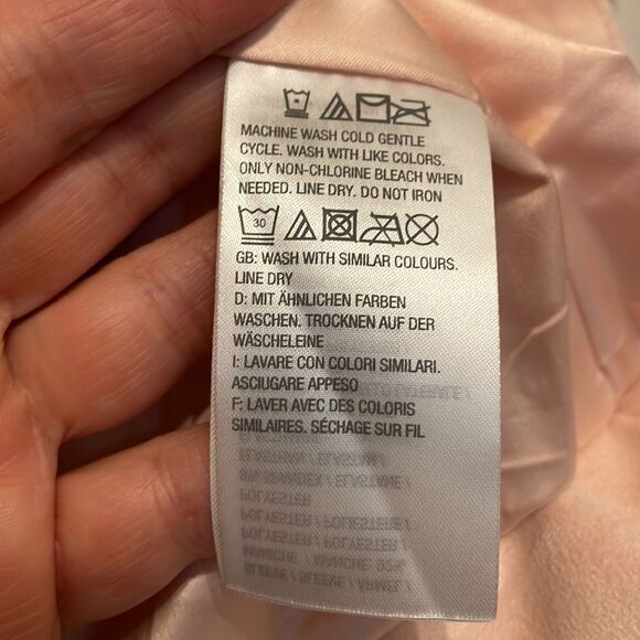 H by Halston Blush Pink Moto Jacket - Picture 3 of 8